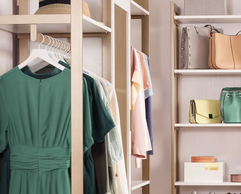 Martha Stewart Everyday Walk In 6 Drawer, Hanging & Storage w/ Solid Door  Cabinet – California Closets