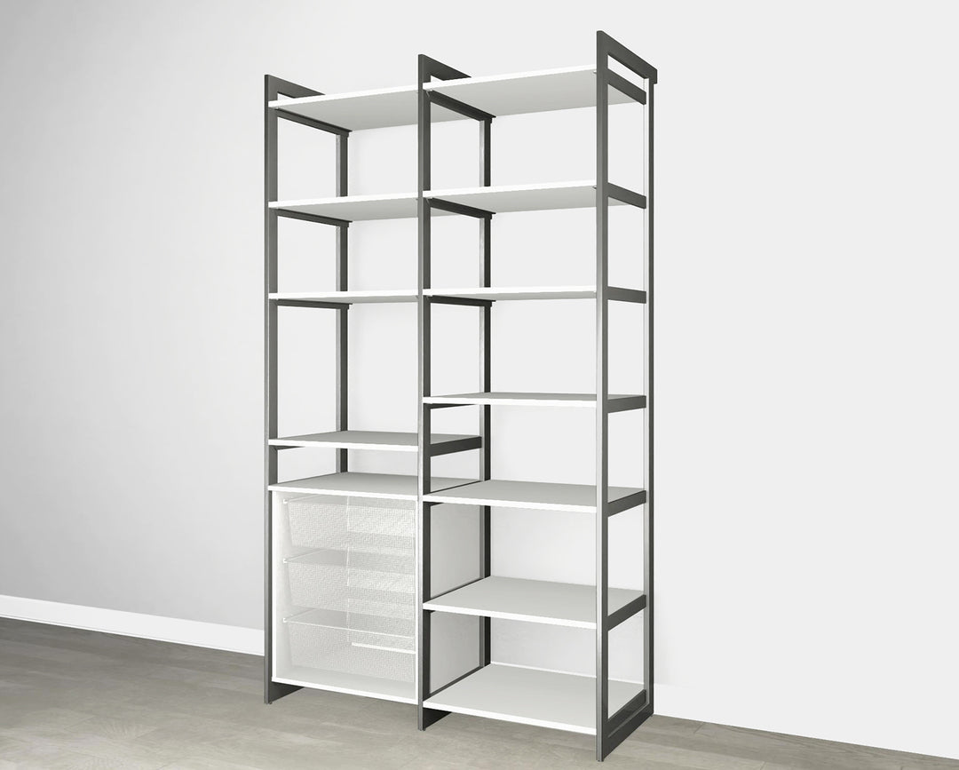 Martha Stewart Everyday 4.5 ft Pantry Storage & 3 Bin Cabinet System –  California Closets